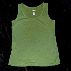 Woman’s M olive green tank top